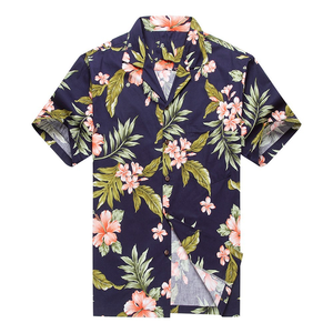Nouveau Offre Spéciale à manches courtes hommes partout imprimé fleuri Hawaii chemise plage - Product Image 6