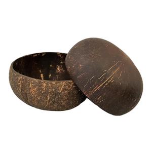 Bols de noix de coco en coquille naturelle écologique de grande taille emballés dans un carton pour une utilisation en cuisine - Product Image 1