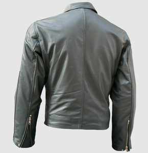 2026 Top vente unisexe élégant en cuir véritable moto veste support avant écologique étanche personnalisable couleurs tailles - Product Image 1