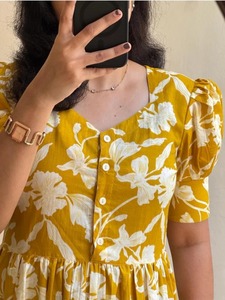 Robe indienne en coton fait à la main cadeau de mariée personnalisé vêtements d'été fille fête porter longue robe femme mode robe cadeau pour elle - Product Image 2