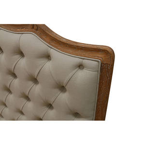 Camas de madera maciza de nogal negro de lujo, muebles de dormitorio italianos, suaves, tamaño King, juego de dormitorio moderno - Product Image 4