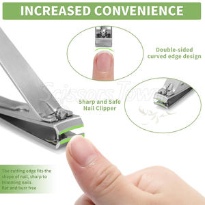 กรรไกรตัดเล็บแบบมืออาชีพพร้อมโลโก้ที่กำหนดเองและเหล็กกันสนิมสำหรับร้านเสริมสวย - Product Image 2