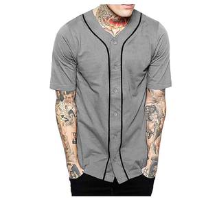 เสื้อเจอร์ซีย์เบสบอลของผู้ชายเสื้อเจอร์ซีย์เล่นซอฟต์บอลดีไซน์ตามสั่ง - Product Image 6