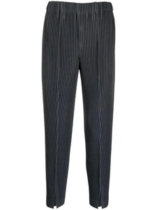 Miyake plisado hombres lápiz pantalones de cintura alta Homme Causal hombres pantalones Casuales - Product Image 5