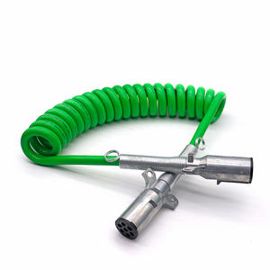 Câble <span class=keywords><strong>de</strong></span> bobine Suzi 7 broches J2394 J560 <span class=keywords><strong>prise</strong></span> <span class=keywords><strong>de</strong></span> <span class=keywords><strong>remorque</strong></span> câble en spirale ABS <span class=keywords><strong>pour</strong></span> la connexion <span class=keywords><strong>de</strong></span> semi-<span class=keywords><strong>remorque</strong></span> <span class=keywords><strong>de</strong></span> tracteur robuste - Product Image 2
