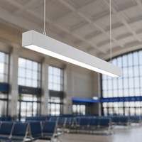 Éclairage LED pour hall de gare, couloir, allée, entrée, lumière linéaire de 1200 mm