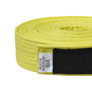 Vente chaude personnalisé vert Bjj Gi ceintures 100% coton petite lettre broderie plusieurs tailles Bjj Gi ceintures à des prix raisonnables - Product Image 5