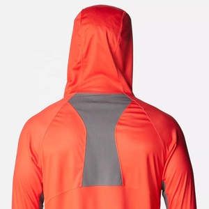 เสื้อมีฮู้ดแห้งเร็วสำหรับผู้ชายผู้หญิงเสื้อตกปลาผ้าคอตตอนไม้ไผ่ระบายอากาศได้ดีโลโก้ออกแบบได้ตามที่ต้องการ - Product Image 5