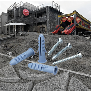 China fabriek plastic expansiepluggen en rubberen pluggen met plastic buis expansieschroefankers hoge kwaliteit productcategorie - Product Image 3