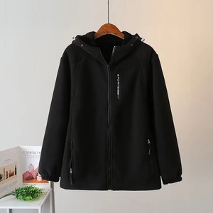 Pull-over décontracté uni et respirant Sweats à capuche élégants à fermeture éclair à épaules tombantes Sweats à capuche en coton personnalisés de qualité supérieure pour femmes - Product Image 5