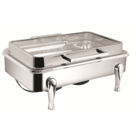 Plat à chafing personnalisé en cuivre et acier inoxydable, ensemble de buffet, chauffe-plats, pot à gaz 8L pour restaurant, hôtel, cuisine, traiteur, événement