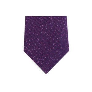 Corbata de Seda Tejida Delgada para Hombre Calvin Klein, Diseño Clásico con Estampado Floral Jacquard, Rayas y Puntos, Lana y Algodón, Talla Regular, Color Rosa, Ideal para Regalo - Product Image 3