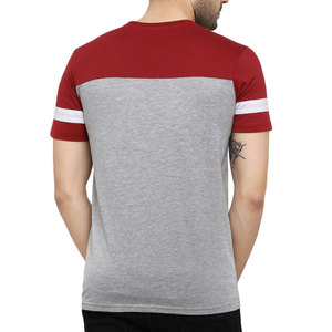 เสื้อยืดออกกำลังกายผู้ชายคุณภาพสูงขายส่ง เสื้อยืดเปล่าพิมพ์โลโก้ตามสั่ง - Product Image 3