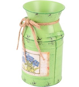 Maceta de hierro de Navidad de Metal de diseño único, maceta de Interior para decoración del hogar y decoración de jardín, diseño único de Navidad de Metal - Product Image 4