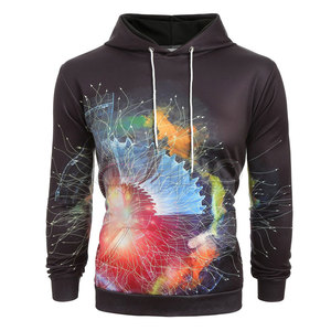 Sudaderas con capucha con cremallera de patrón sólido personalizadas para hombre 2024, tela sublimada informal con ropa de invierno, diseño teñido liso - Product Image 2