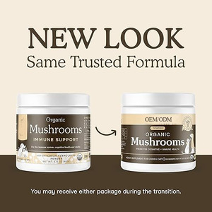 Polvo de Hongo Cola de Pavo de Marca Propia para Mascotas, Apoyo Cognitivo, Inmunológico, Hepático e Intestinal, Apoyo Cognitivo e Inmunológico, 120 Cucharadas - Product Image 6