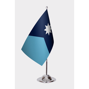 Drapeaux de bureau de l'État du Minnesota 3x5 pieds en satin, nylon, plastique, polyester, avec impression numérique et mât en aluminium - Product Image 1
