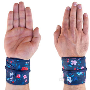 Bandes de poignet réglables pour la musculation, le crossfit et l'entraînement en salle de sport – Bandes de poignet de fitness durables - Product Image 2