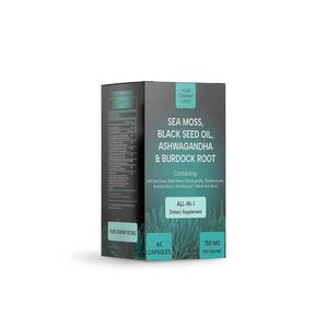 Exportation d'Inde : Capsules d'algues marines naturelles et d'huile de nigelle – Mélange Herbal Premium, Formule Végétale Authentique, Vente en Gros - Product Image 1