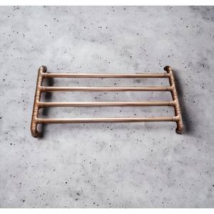 Large Handmade Kitchen Accessories Home Counter Top Dinning Heat Resistant Stainless Steel Copper Finished Trivet - Product Image 2