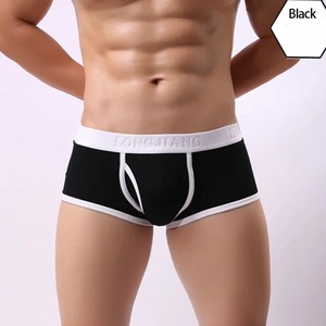 Hommes sous-vêtements sexy hommes boxeurs sous-vêtements en coton sous-vêtements masculins chauds caleçons respirants hommes culottes de sport Shorts confortables - Product Image 6