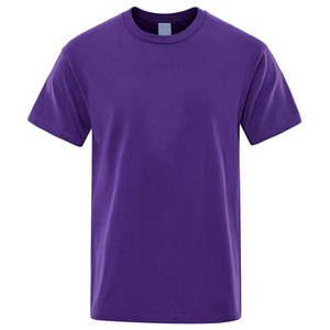 Men's Clothing T-Shirt Men <b>Short</b> Sleeve Summer Wear High Street Style 100% Cotton High Quality OEM Custom Breathable Quick Dry - Product Image 5