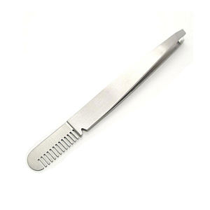 Pince à cils en acier inoxydable, vente chaude, faible MOQ, prix le plus bas - Product Image 3