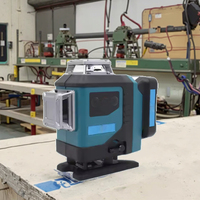 Niveau laser automatique numérique, vente chaude, prix bas, 16 lignes, 360°, niveau laser vert de qualité industrielle