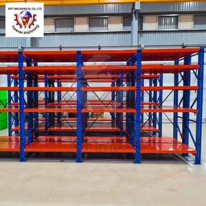 Heavy Duty Industrial 5 Layer Steel Frame Storage Rack Slotted Eco-Friendly Corrosion Protection Heat Resistant - Product Image 5