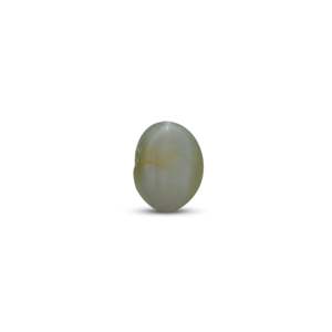 Crisoberyl Ojo de Gato de 3.15 Quilates, Piedra Natural Suelta con Corte Ovalado Pulido, Gemas de Ojo de Gato en Tonos Rojo Marrón Verde - Product Image 2