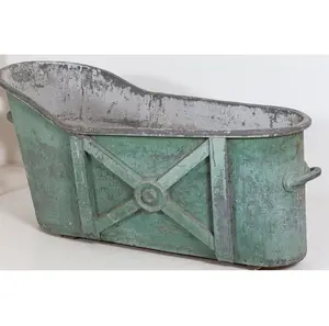 French Green Zinc Bath tub Latest Design Old Look Modern Bathroom Furniture For Bathing Tubs At Sustainable Quality