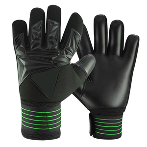 Nouveauté Gants de gardien de but de football professionnels Cuir de haute qualité Matériel en latex Extérieur Antidérapant Évacuation de l'humidité pour - Product Image 6