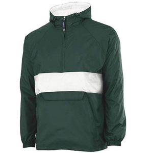 Veste coupe-vent pour homme, nouveau design, col montant, logo sur le devant, demi-zip, toile décontractée, saison hivernale, service OEM disponible - Product Image 1