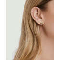 Classic Style Button <b>Stud</b> Earrings for Anniversary Occasions - Product Image 1