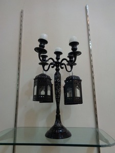 เชิงเทียนหรูหรา5แขน,สำหรับตกแต่งโต๊ะงานแต่งงาน - Product Image 2