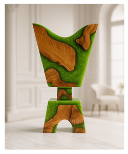 เตาเผาบัคฮูร์ไม้กระถินเทศพรีเมียมเคลือบอีพ็อกซี่เรซิ่น ปี 2026 |   เครื่องกระจายกลิ่นอโรมาแบบทำมือ ทนทาน |   กลิ่นหอมหรูหรา - Product Image 1