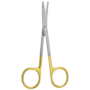 Ciseaux chirurgicaux pour instruments dentaires en acier inoxydable Ciseaux pour pansements liftants Ciseaux à tranchants droits - Product Image 1