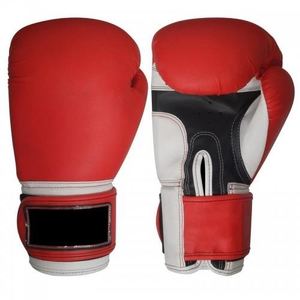 Vente en gros impression personnalisée logo gants de boxe cuir de vachette synthétique gants de boxe professionnels entraînement gants de boxe SI-BG-071 - Product Image 6