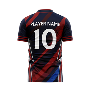 Camiseta de Fútbol Sublimada 100% Poliéster, Impresión Digital, Secado Rápido, Protección UV, Transpirable, para Club - Product Image 5