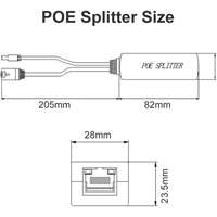 Alicate de Red Eléctrica con conector de 5,5x2,1mm