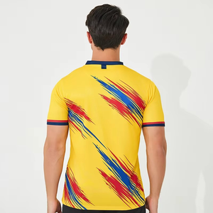 Maillot de football Coupe d'Amérique Colombie 2024 en Spandex/Polyester à manches courtes – Vêtements de sport et de course personnalisés très demandés - Product Image 4