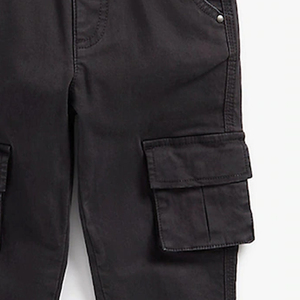 Pantalones cargo de alta calidad 100% algodón Multi bolsillo Cargo Pantalones para niños/nuevo diseño moda Cargo pantalón para niños - Product Image 2