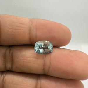 Cojín de piedra aguamarina azul natural, piedras preciosas sueltas, precio al por mayor, ajuste de fabricación de joyas - Product Image 4