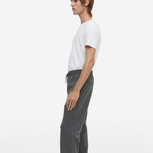 Pantalones de entrenamiento de poliéster y algodón de alta calidad para hombre, pantalones de chándal de secado rápido para hombre - Product Image 4