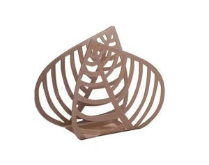 Rond de serviette en métal nickelé excellente qualité porte-mouchoir fait à la main classique élégant décoratif rond de serviette en métal - Product Image 4