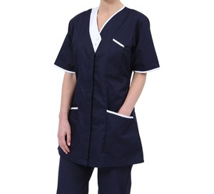Uniformes Médicos de Hospital, Elegantes y a la Moda, de Marca Privada, con Logotipo Personalizado, 100% Algodón Twill, Unisex, Elásticos, Conjuntos de Uniformes de Enfermería - Product Image 5