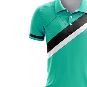 เสื้อโปโลทรงสลิมฟิต พิมพ์ลายแบบซับลิเมชั่น คุณภาพสูง สวมใส่สบาย ระบายอากาศได้ดี มีไซส์พลัส รับสกรีนโลโก้แบบซับลิเมชั่น - Product Image 6