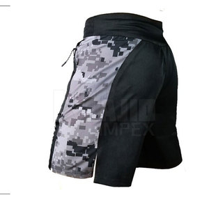 Pantalones cortos MMA cómodos directos de fábrica, ropa de artes marciales de algodón con estampado personalizado, servicio OEM Unisex, diseña tu propio logotipo - Product Image 3