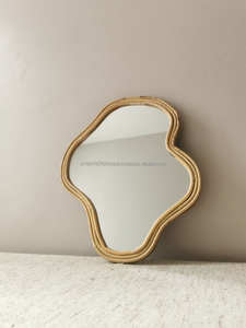 Espejo de Pared con Marco de Madera KALATRI con Borde Pulido para Uso Doméstico - Product Image 3