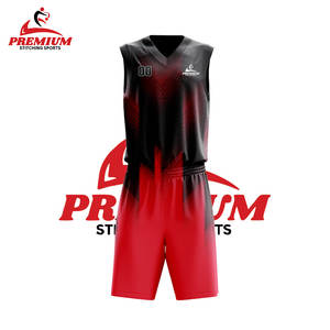 Uniforme de baloncesto de estilo único Uniforme de baloncesto de color sólido Uniforme de baloncesto con logotipo personalizado - Product Image 4